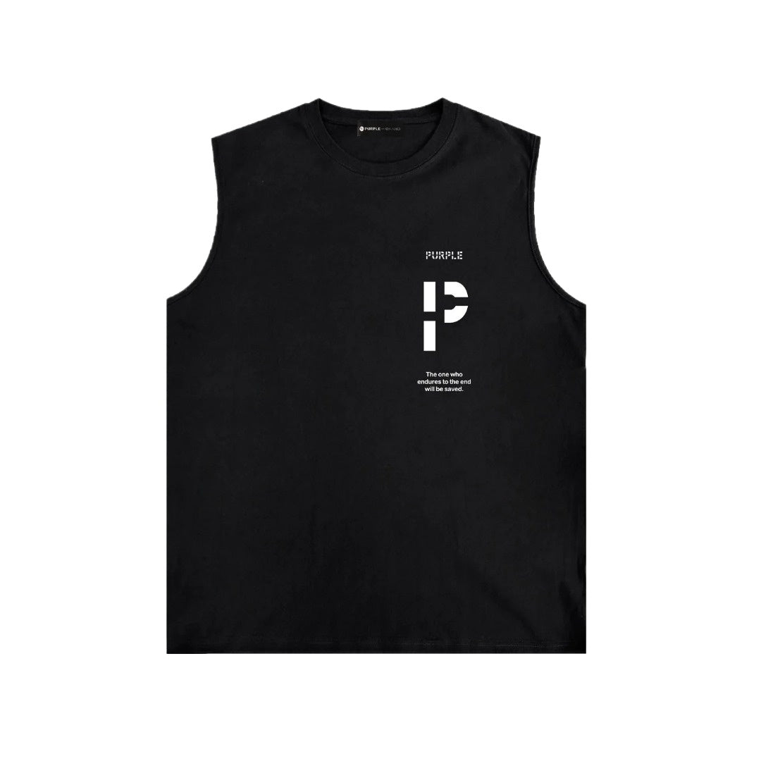 Sleeveless T-shirt Vest