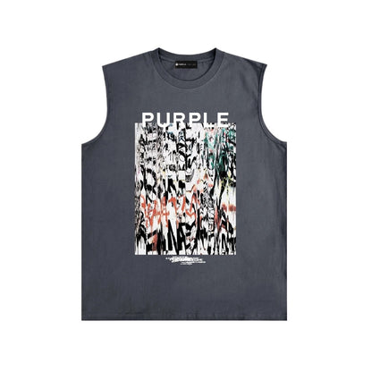 Sleeveless T-shirt Vest