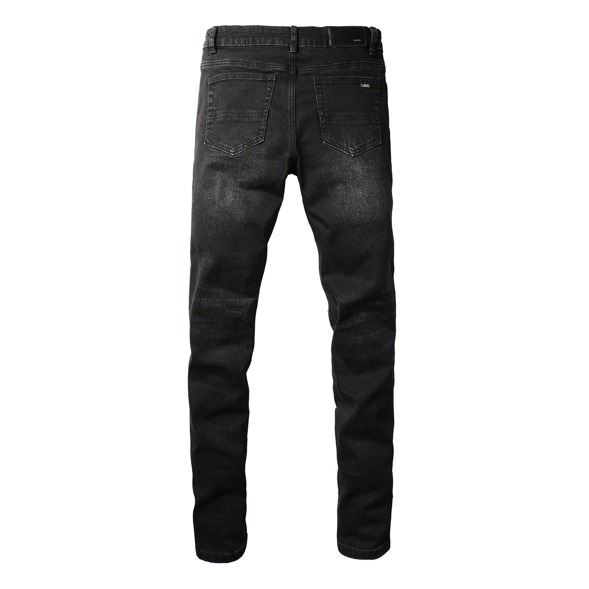 Pantalones vaqueros rasgados con parches de estilo europeo y americano para hombre, elásticos y ajustados, de High Street Tide, n.° (891-8833)