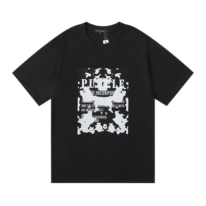 T-shirt Blanc Noir