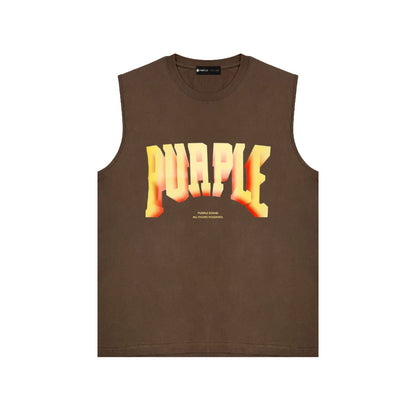 Sleeveless T-shirt Vest