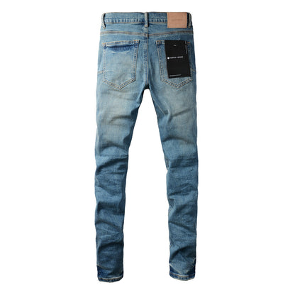 Jean bleu 9073 avec stretch moyen pour un ajustement confortable et flexible 