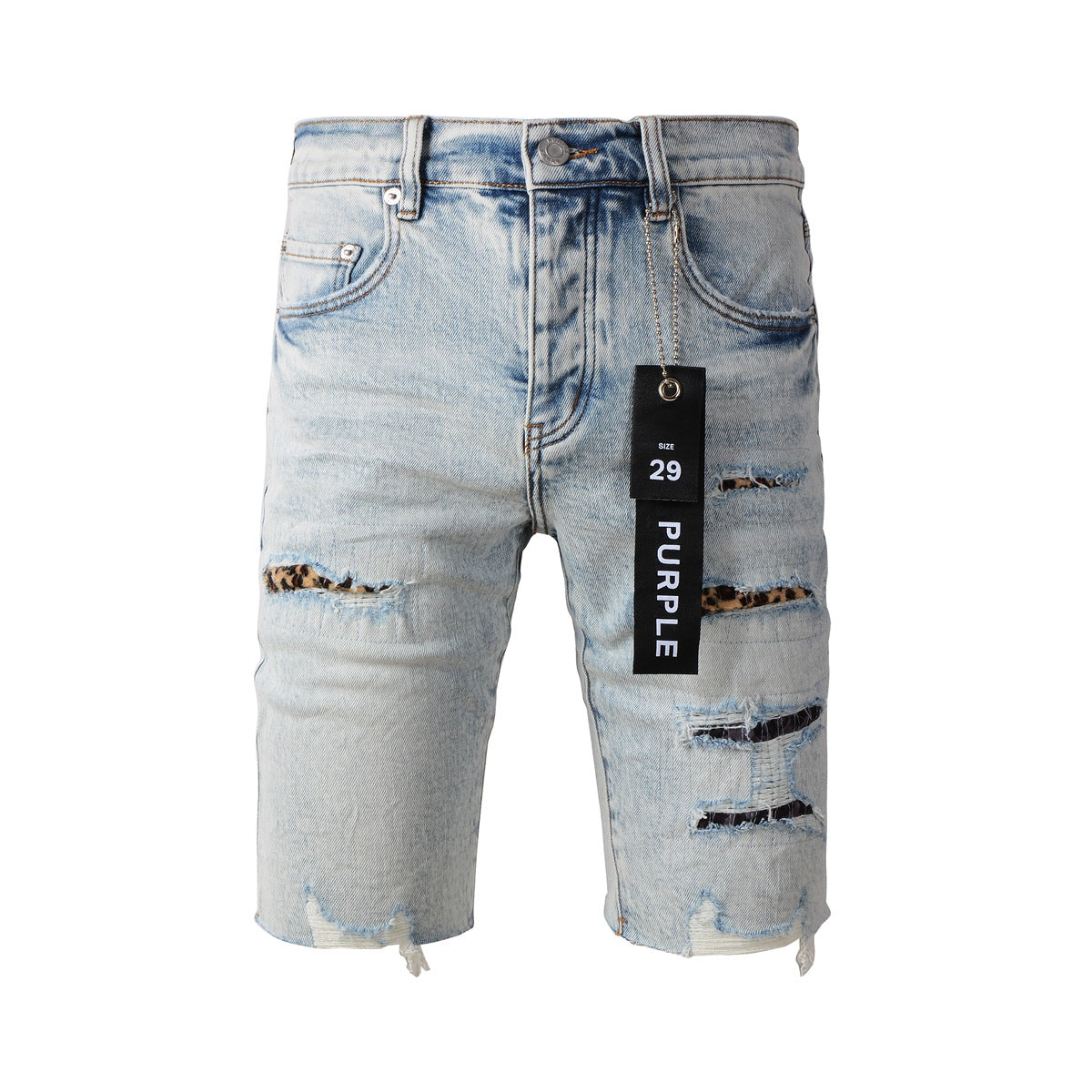 Short en jean bleu 5087 avec une coupe classique et un style intemporel 