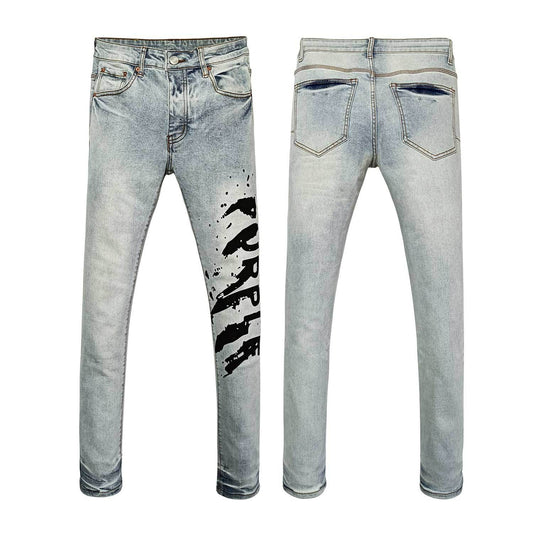 Premium Light Wash Skinny Jeans for Men