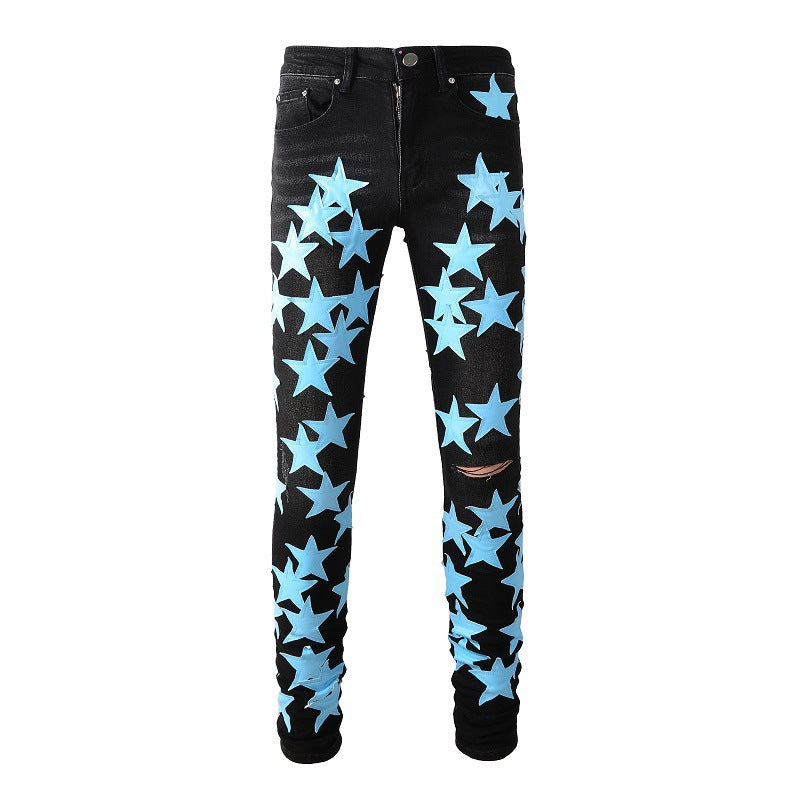 896 High Street Sticky Star Trend Jeans High Craft Elástico Slim High Street Jeans 