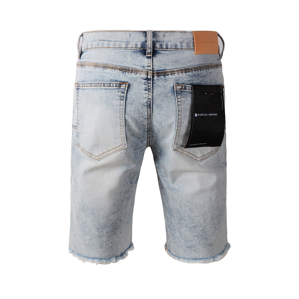 Short en jean gris argenté 5053 au design épuré et moderne 