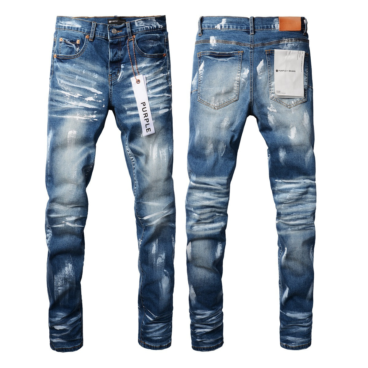 Pantalones vaqueros para hombre, pantalones vaqueros para hombre, pantalones vaqueros negros ajustados de diseñador, lavado claro, rotos, para motocicleta 9062 