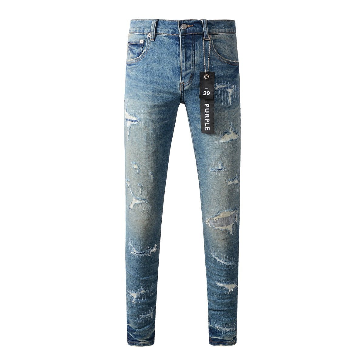 Jean bleu 9073 avec stretch moyen pour un ajustement confortable et flexible 