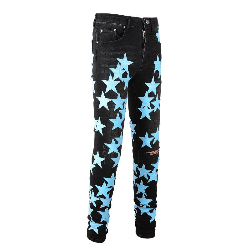 896 High Street Sticky Star Trend Jeans High Craft Elástico Slim High Street Jeans 