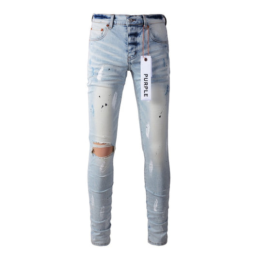 Nouveau jean tendance Splash-Ink pour homme 9006-1 