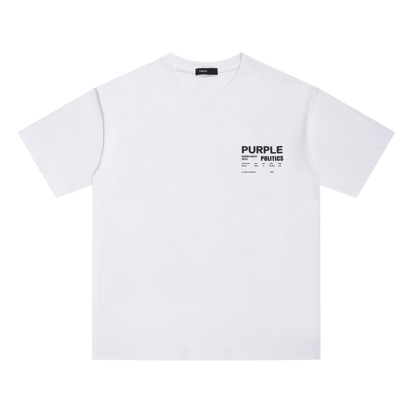 T-shirt Blanc Noir