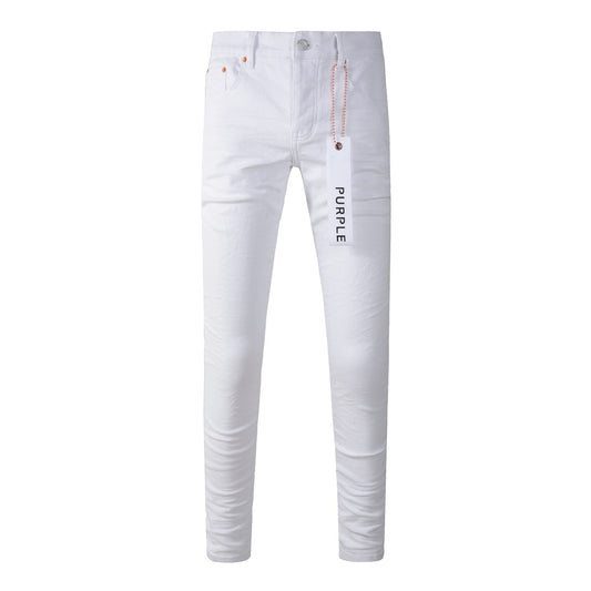 Pantalones vaqueros de nueva tendencia de moda High Street Jeans blancos 9024