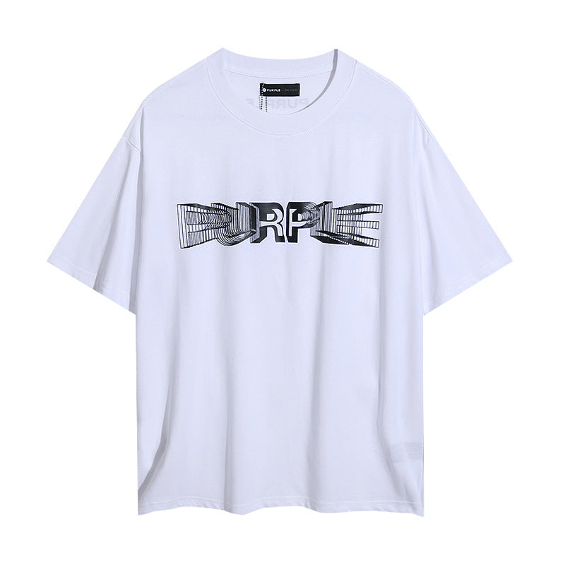 T-shirt Blanc Noir