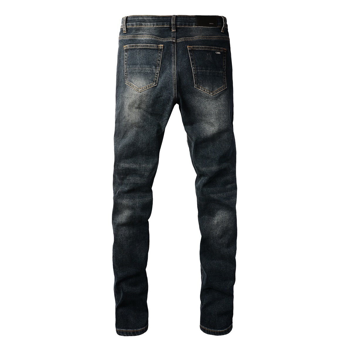 Jeans de créateur pour hommes Jeans pour hommes Jeans High Street Hole Star Patch Pantalons à empiècements brodés d'étoiles pour hommes et femmes Pantalons extensibles slim-fit Pantalons 40583 