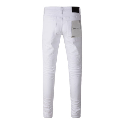 New Fashion Trend Jeans High Street White Jeans 9024 Pants