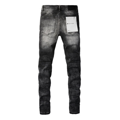 Nouveaux jeans noirs vintage personnalité mode jeans