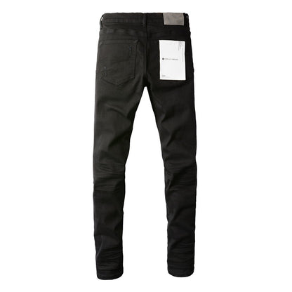 Jeans High Street Black Ripped And Distressed 9022