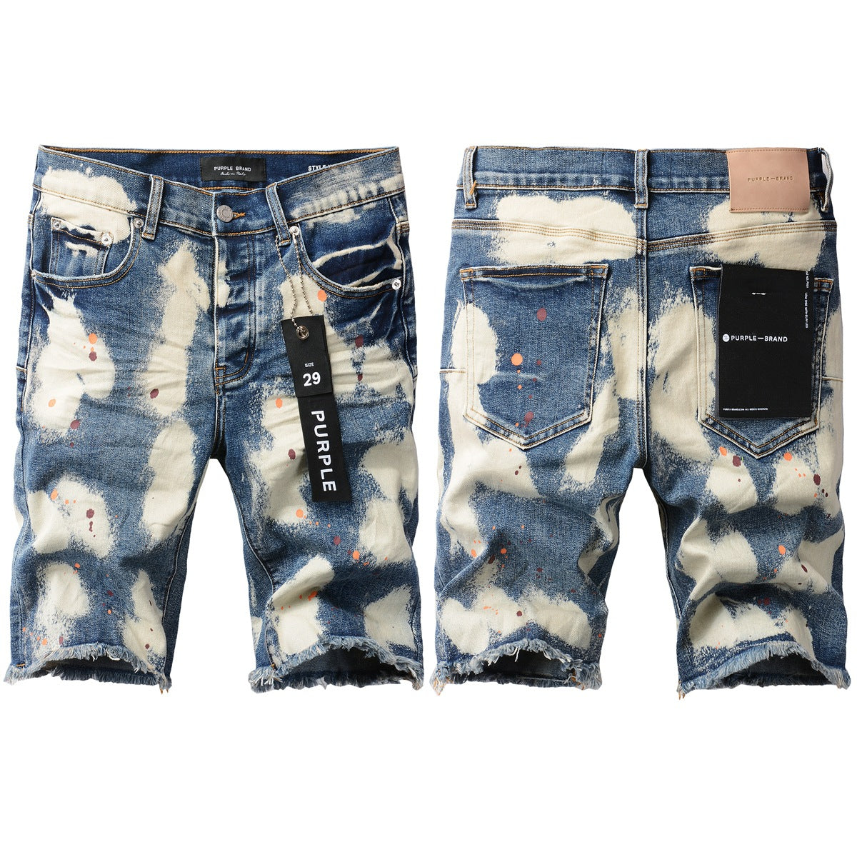 Short en jean bleu tendance 5090 avec une coupe moderne et confortable 