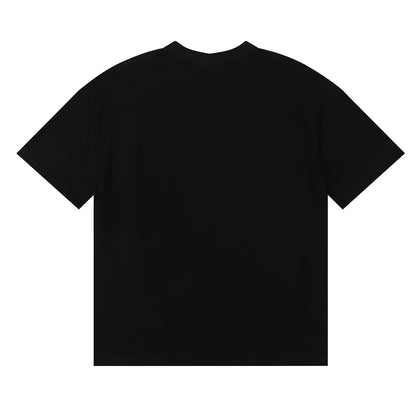 T-shirt Blanc Noir