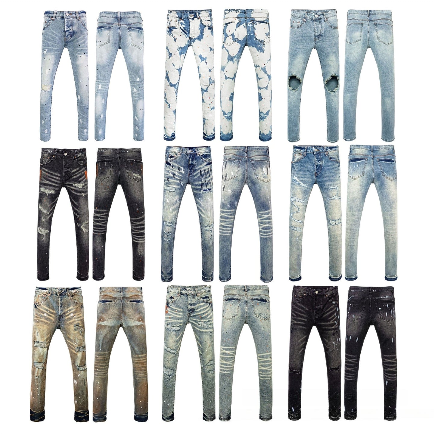 PU Jeans Collection All Styles Denim