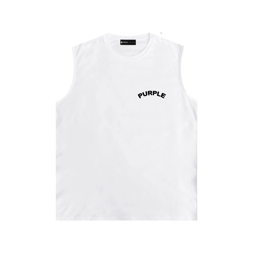 New Athletic-Inspired Sleeveless T-Shirt Vest, Combining Style and Functionality, Perfect for Gym Workouts and Casual Everyday Wear