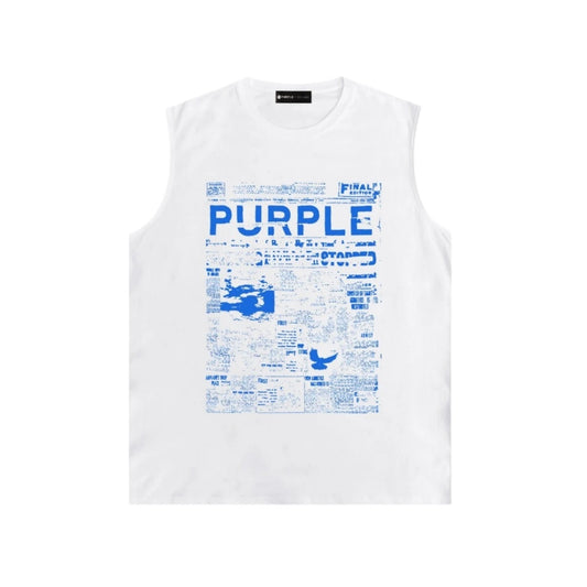 Sleeveless T-shirt Vest