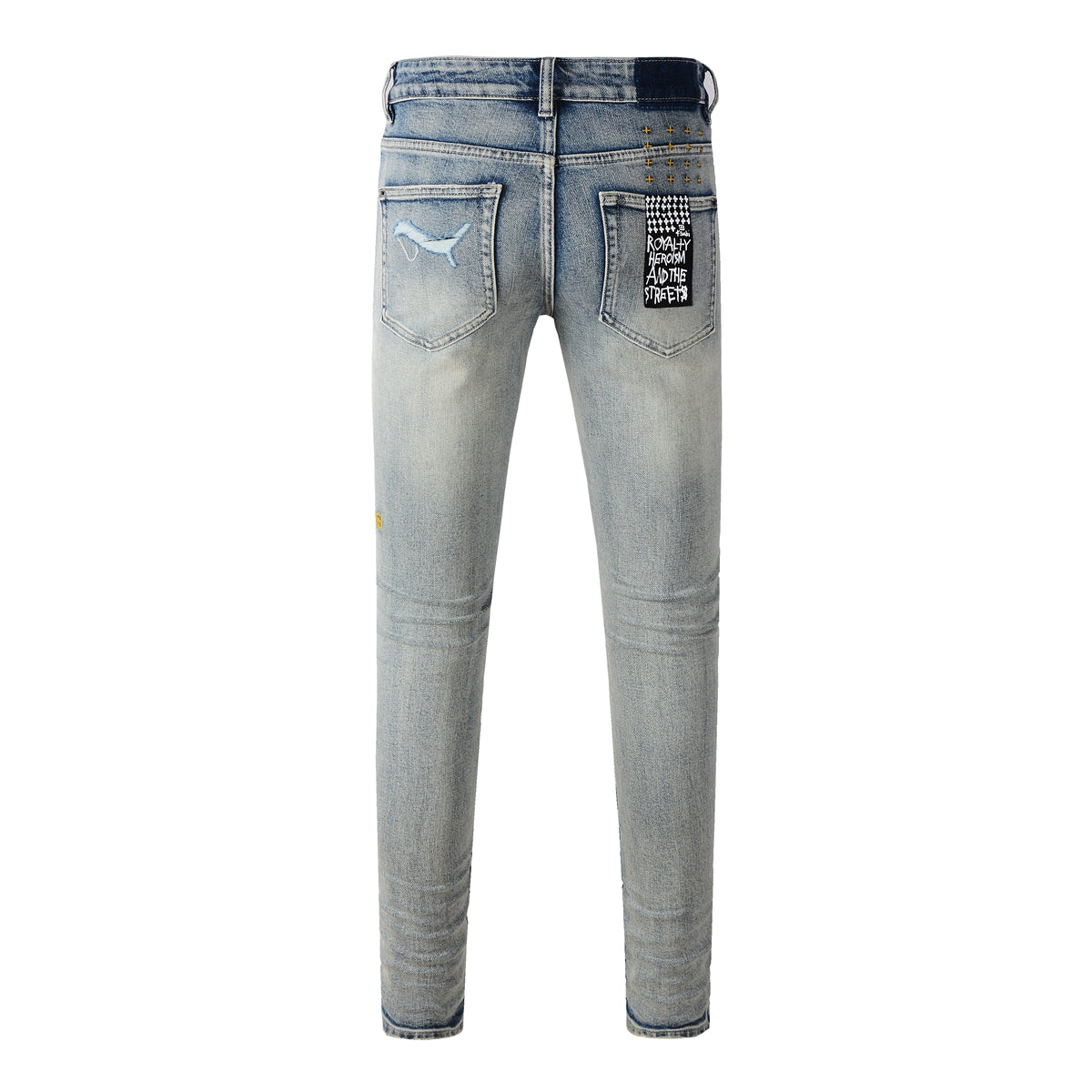 Versatile Light Blue Denim with Sleek Look 3009