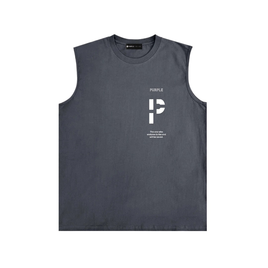 Sleeveless T-shirt Vest